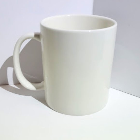 WHIMSICAL ROOM ESSENTIALS WHITE MUG "YOU'RE ON MUTE"  APPROX 4" TALL - Picture 3 of 5